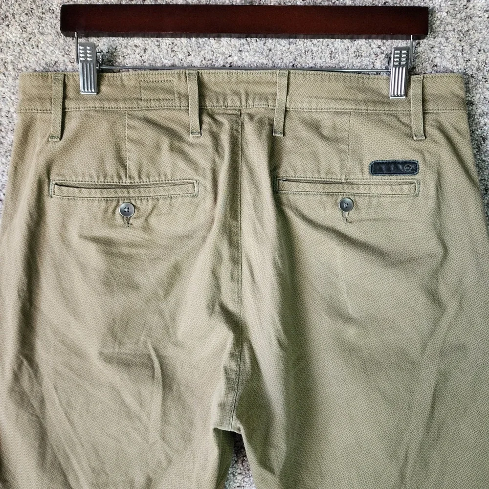 AG Adriano Goldschmied The Marshall Pants Mens 36‎ Slim Straight Green EUC